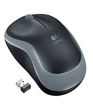Logitech Wireless Mouse M185, Plug-and-play wireless plus comfort