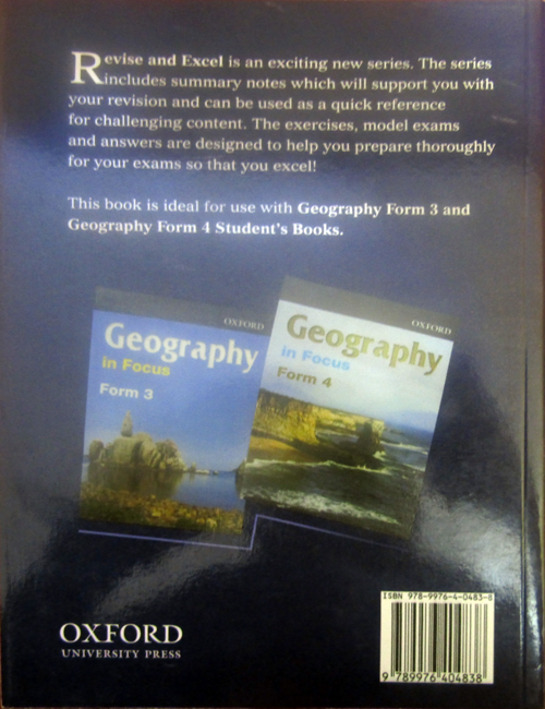 Revise and Excel Geography
