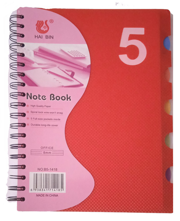 NoteBook 5 Subject