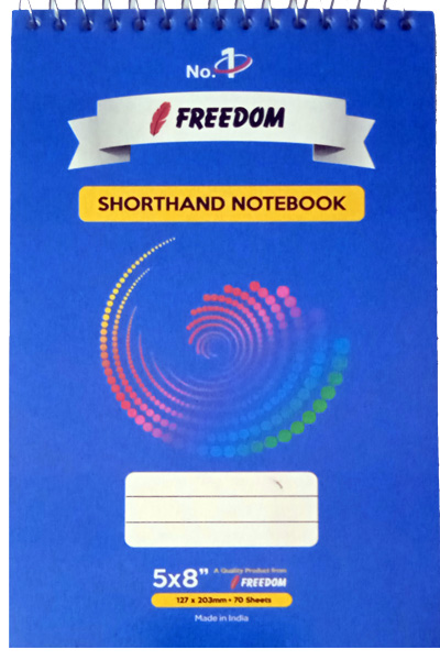 5x8 Shorthand Notebook